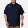 Men Collegiate PFG Tamiami™ Short Sleeve Shirt – Big – West Virginia Men Collegiate PFG Tamiami™ Short Sleeve Shirt – Big – West Virginia