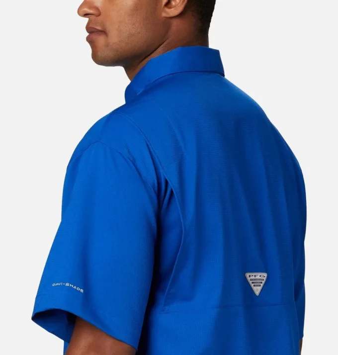 Men Collegiate PFG Tamiami™ Short Sleeve Shirt – Florida