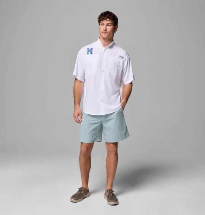 Men Collegiate PFG Tamiami™ Short Sleeve Shirt – Kentucky Men Collegiate PFG Tamiami™ Short Sleeve Shirt – Kentucky