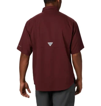 Men Collegiate PFG Tamiami™ Short Sleeve Shirt – Tall – Texas A&M