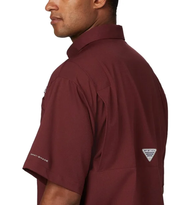 Men Collegiate PFG Tamiami™ Short Sleeve Shirt – Tall – Texas A&M Men Collegiate PFG Tamiami™ Short Sleeve Shirt – Tall – Texas A&M