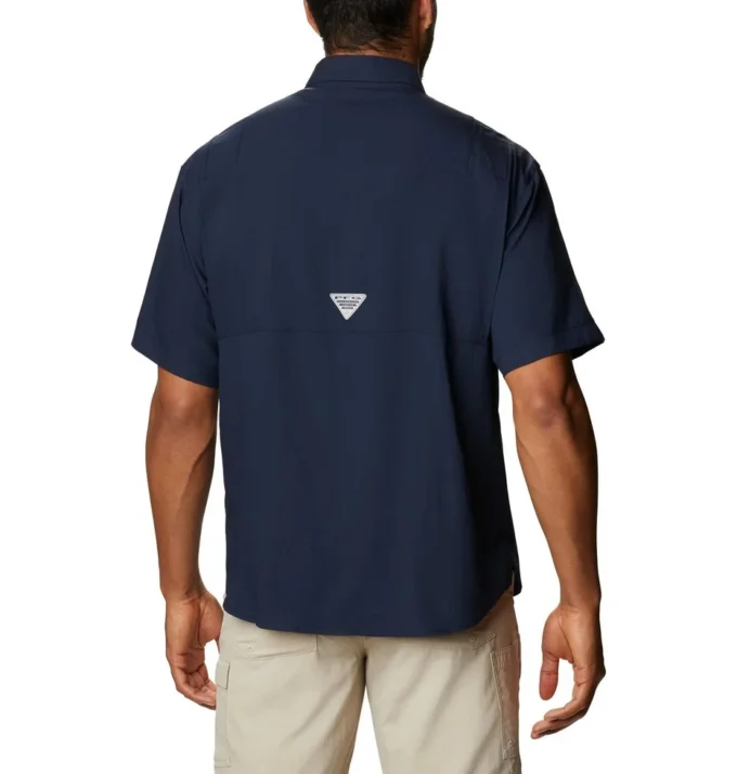 Men Collegiate PFG Tamiami™ Short Sleeve Shirt – Tall – West Virginia Men Collegiate PFG Tamiami™ Short Sleeve Shirt – Tall – West Virginia