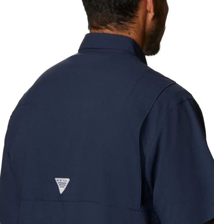 Men Collegiate PFG Tamiami™ Short Sleeve Shirt – Tall – West Virginia Men Collegiate PFG Tamiami™ Short Sleeve Shirt – Tall – West Virginia