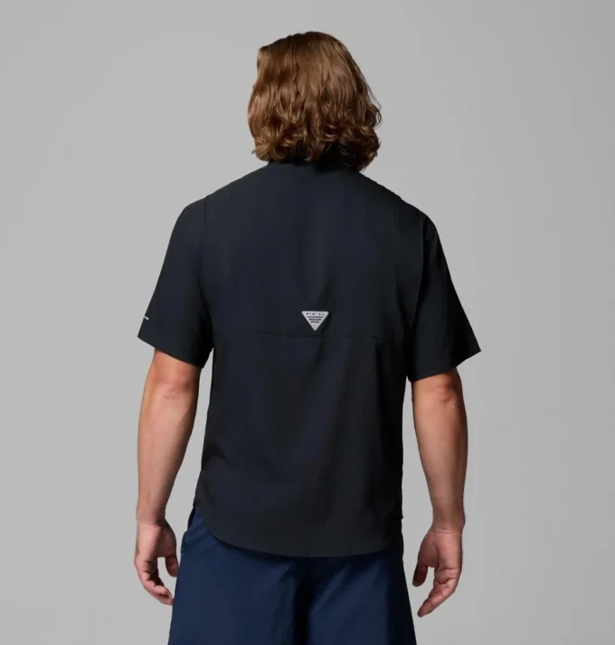 Men Collegiate PFG Tamiami™ Short Sleeve Shirt – Texas