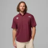 Men Collegiate PFG Tamiami™ Short Sleeve Shirt – Texas A&M