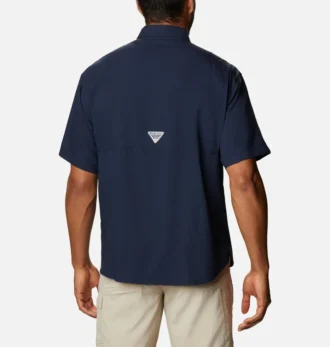 Men Collegiate PFG Tamiami™ Short Sleeve Shirt –  West Virginia
