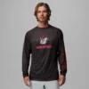 Men Collegiate PFG Terminal Tackle™ Heather Long Sleeve Shirt – Georgia