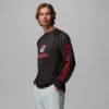 Men Collegiate PFG Terminal Tackle™ Heather Long Sleeve Shirt – Georgia