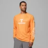 Men Collegiate PFG Terminal Tackle™ Heather Long Sleeve Shirt – Tennessee