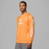 Men Collegiate PFG Terminal Tackle™ Heather Long Sleeve Shirt – Tennessee