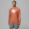 Men Collegiate PFG Terminal Tackle™ Heather Long Sleeve Shirt – Texas Men Collegiate PFG Terminal Tackle™ Heather Long Sleeve Shirt – Texas