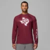 Men Collegiate PFG Terminal Tackle™ Heather Long Sleeve Shirt – Texas A&M Men Collegiate PFG Terminal Tackle™ Heather Long Sleeve Shirt – Texas A&M