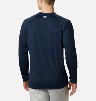Men Collegiate PFG Terminal Tackle™ Long Sleeve Shirt – Auburn Men Collegiate PFG Terminal Tackle™ Long Sleeve Shirt – Auburn
