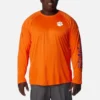 Men Collegiate PFG Terminal Tackle™ Long Sleeve Shirt – Big – Clemson