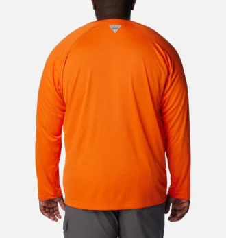 Men Collegiate PFG Terminal Tackle™ Long Sleeve Shirt – Big – Clemson