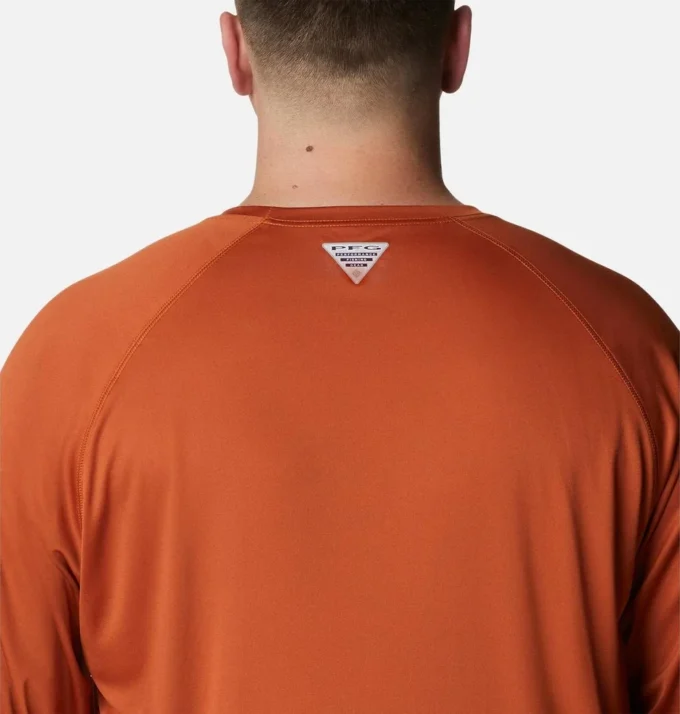 Men Collegiate PFG Terminal Tackle™ Long Sleeve Shirt – Big – Texas