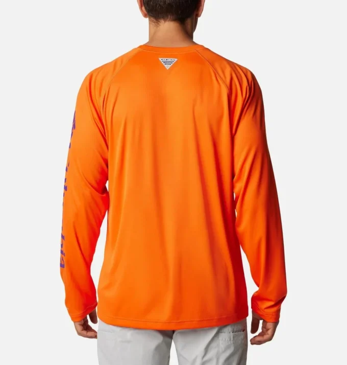 Men Collegiate PFG Terminal Tackle Long Sleeve Shirt – Clemson Men Collegiate PFG Terminal Tackle Long Sleeve Shirt – Clemson