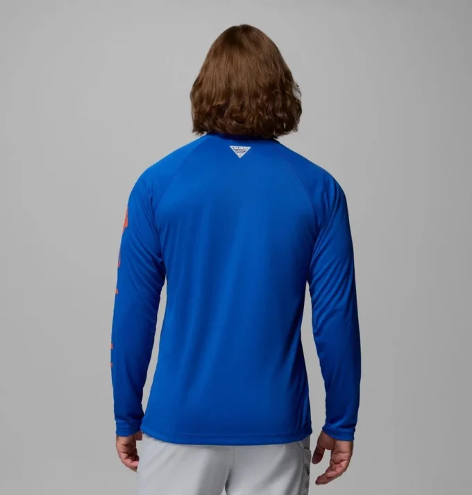 Men Collegiate PFG Terminal Tackle™ Long Sleeve Shirt – Florida