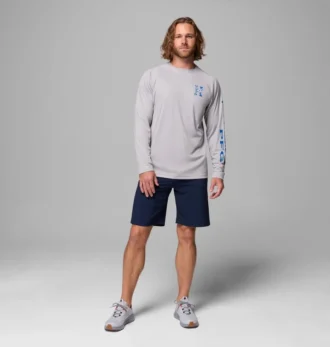 Men Collegiate PFG Terminal Tackle™ Long Sleeve Shirt – Kentucky Men Collegiate PFG Terminal Tackle™ Long Sleeve Shirt – Kentucky