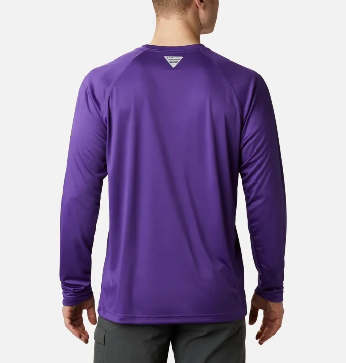 Men Collegiate PFG Terminal Tackle™ Long Sleeve Shirt – LSU