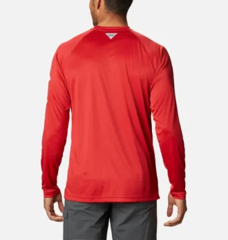 Men Collegiate PFG Terminal Tackle™ Long Sleeve Shirt – Ohio State Men Collegiate PFG Terminal Tackle™ Long Sleeve Shirt – Ohio State