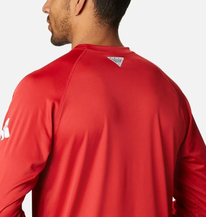 Men Collegiate PFG Terminal Tackle™ Long Sleeve Shirt – Ohio State