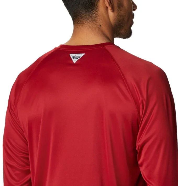 Men Collegiate PFG Terminal Tackle™ Long Sleeve Shirt – Tall – Alabama