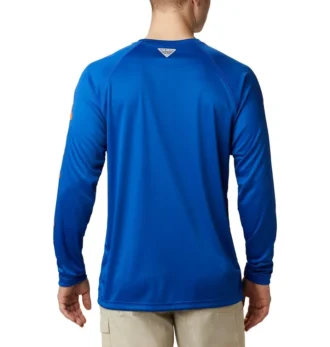 Men Collegiate PFG Terminal Tackle™ Long Sleeve Shirt – Tall – Florida Men Collegiate PFG Terminal Tackle™ Long Sleeve Shirt – Tall – Florida