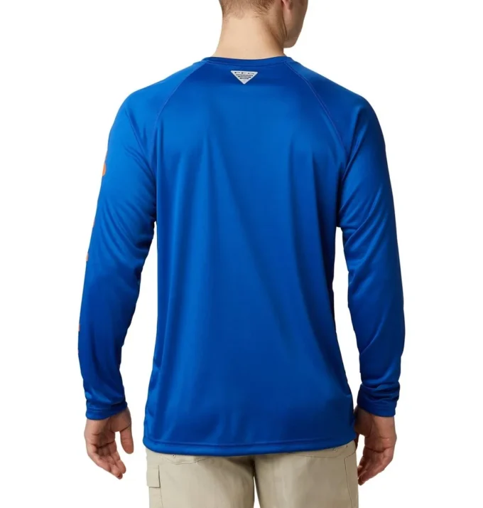 Men Collegiate PFG Terminal Tackle™ Long Sleeve Shirt – Tall – Florida Men Collegiate PFG Terminal Tackle™ Long Sleeve Shirt – Tall – Florida