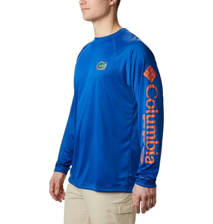 Men Collegiate PFG Terminal Tackle™ Long Sleeve Shirt – Tall – Florida Men Collegiate PFG Terminal Tackle™ Long Sleeve Shirt – Tall – Florida