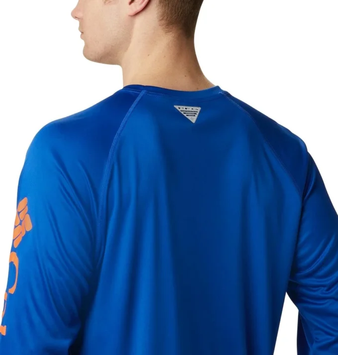 Men Collegiate PFG Terminal Tackle™ Long Sleeve Shirt – Tall – Florida Men Collegiate PFG Terminal Tackle™ Long Sleeve Shirt – Tall – Florida