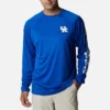 Men Collegiate PFG Terminal Tackle™ Long Sleeve Shirt – Tall – Kentucky