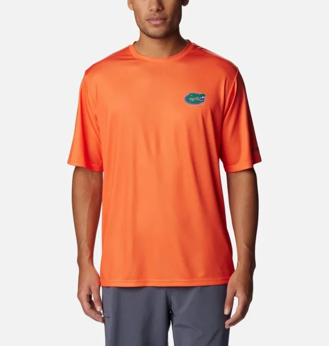 Men Collegiate PFG Terminal Tackle™ Short Sleeve Shirt – Florida Men Collegiate PFG Terminal Tackle™ Short Sleeve Shirt – Florida