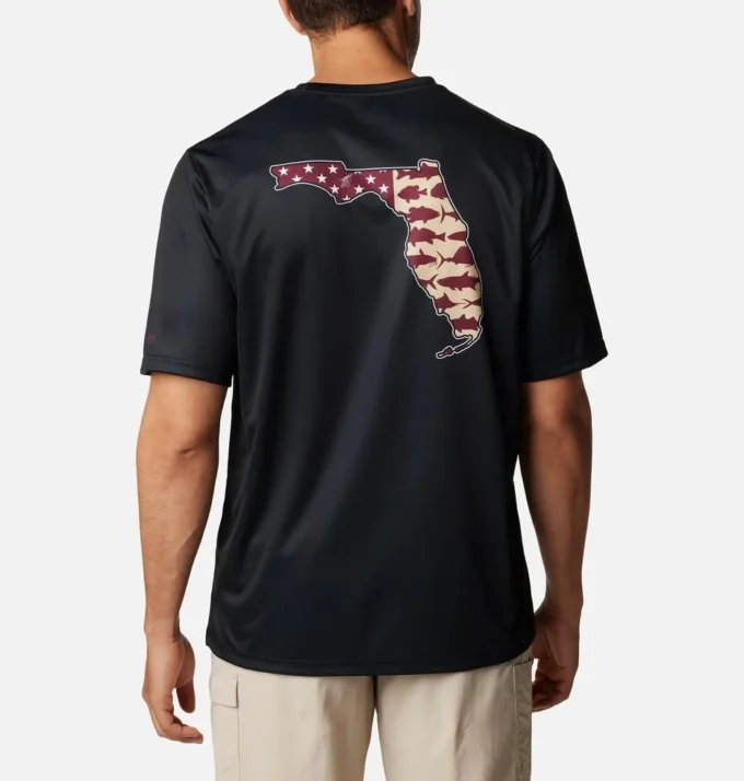 Men Collegiate PFG Terminal Tackle™ Short Sleeve Shirt – Florida State Men Collegiate PFG Terminal Tackle™ Short Sleeve Shirt – Florida State