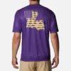 Men Collegiate PFG Terminal Tackle™ Short Sleeve Shirt – LSU