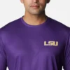 Men Collegiate PFG Terminal Tackle™ Short Sleeve Shirt – LSU