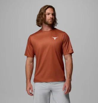 Men Collegiate PFG Terminal Tackle™ Short Sleeve Shirt – Texas