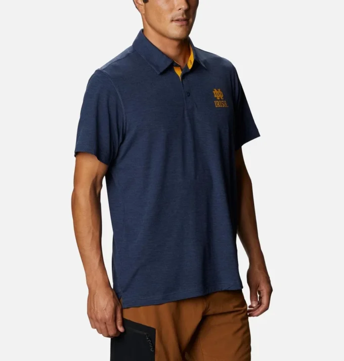 Men Collegiate Tech Trail™ Polo – Notre Dame