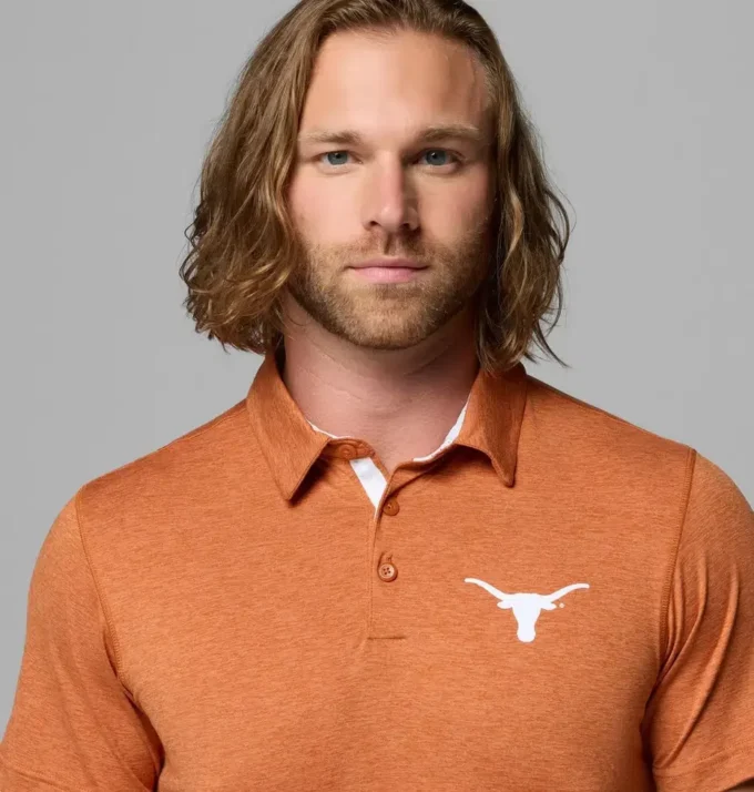 Men Collegiate Tech Trail™ Polo – Texas
