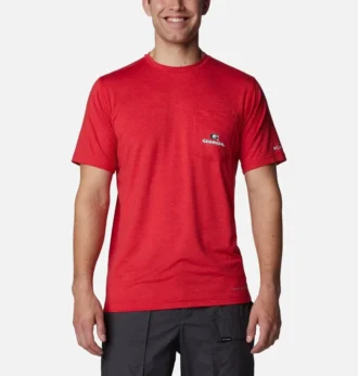 Men Collegiate Tech Trail™ Short Sleeve Shirt – Georgia