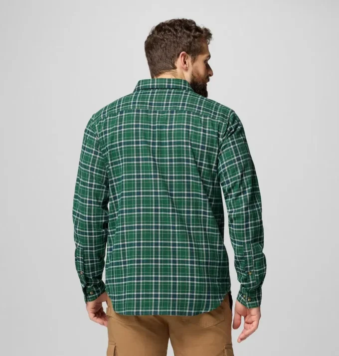 Men Cornell Woods™ Flannel Long Sleeve Shirt