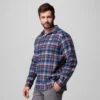 Men Cornell Woods™ Flannel Long Sleeve Shirt – Tall