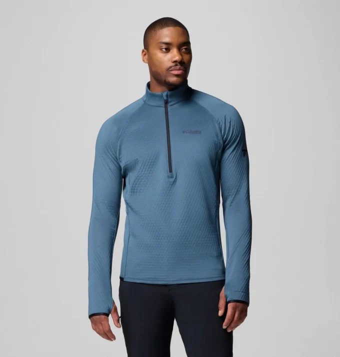 Men Crystal Leaf™ Omni-Heat™ Helix Half Zip Pullover Men Crystal Leaf™ Omni-Heat™ Helix Half Zip Pullover