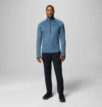 Men Crystal Leaf™ Omni-Heat™ Helix Half Zip Pullover