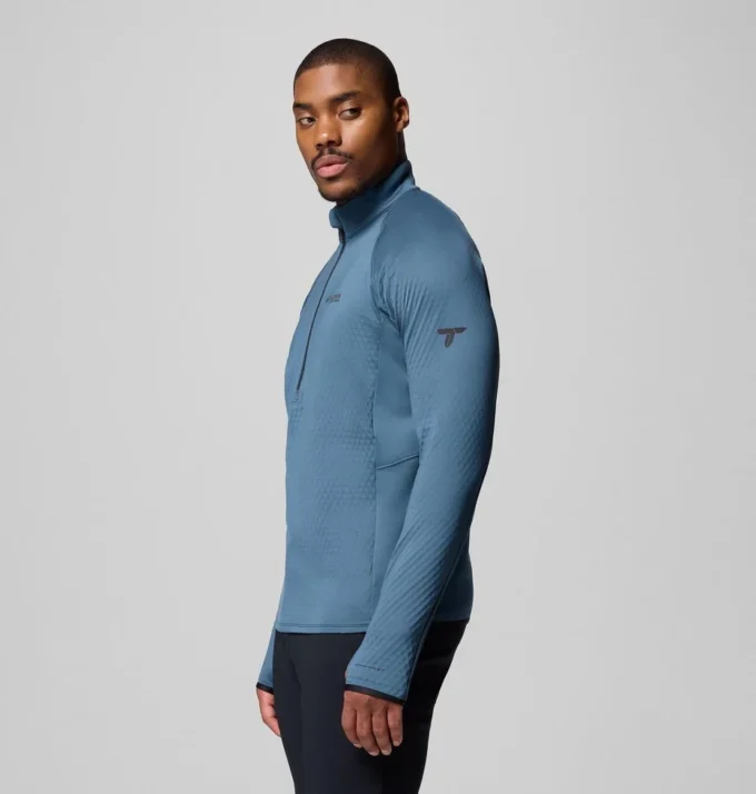 Men Crystal Leaf™ Omni-Heat™ Helix Half Zip Pullover Men Crystal Leaf™ Omni-Heat™ Helix Half Zip Pullover