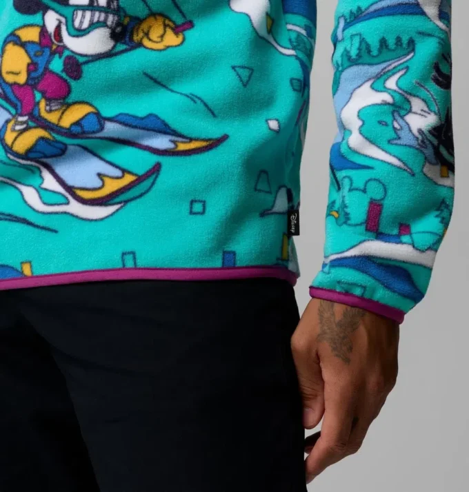 Men CSC x Disney Half Snap Fleece