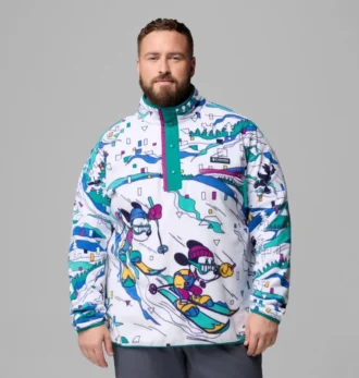 Men CSC x Disney Half Snap Fleece – Big