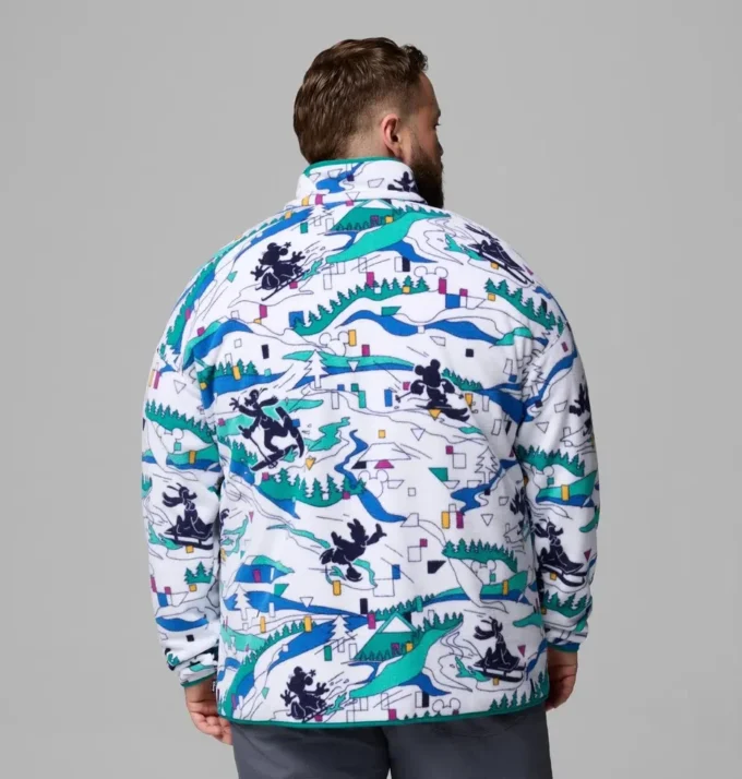 Men CSC x Disney Half Snap Fleece – Big
