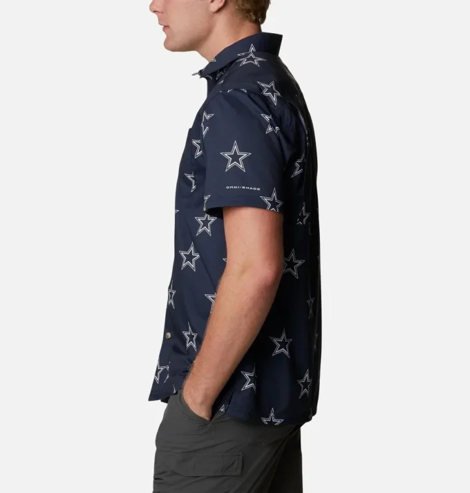 Men Dallas Cowboys PFG Super Slack Tide Shirt Men Dallas Cowboys PFG Super Slack Tide Shirt