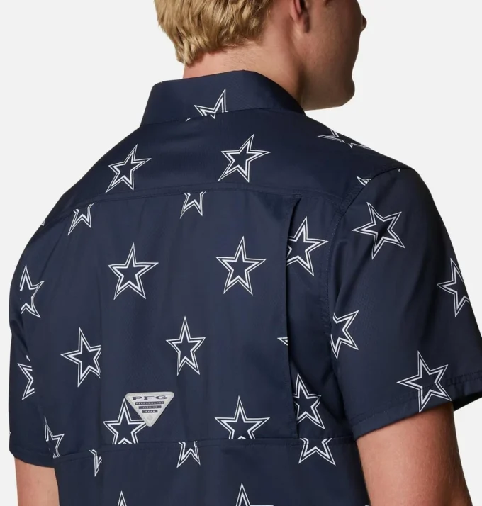 Men Dallas Cowboys PFG Super Slack Tide Shirt Men Dallas Cowboys PFG Super Slack Tide Shirt